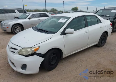 2011 Toyota Corolla Le from USA, damaged, VIN 2T1BU4EE2BC582801